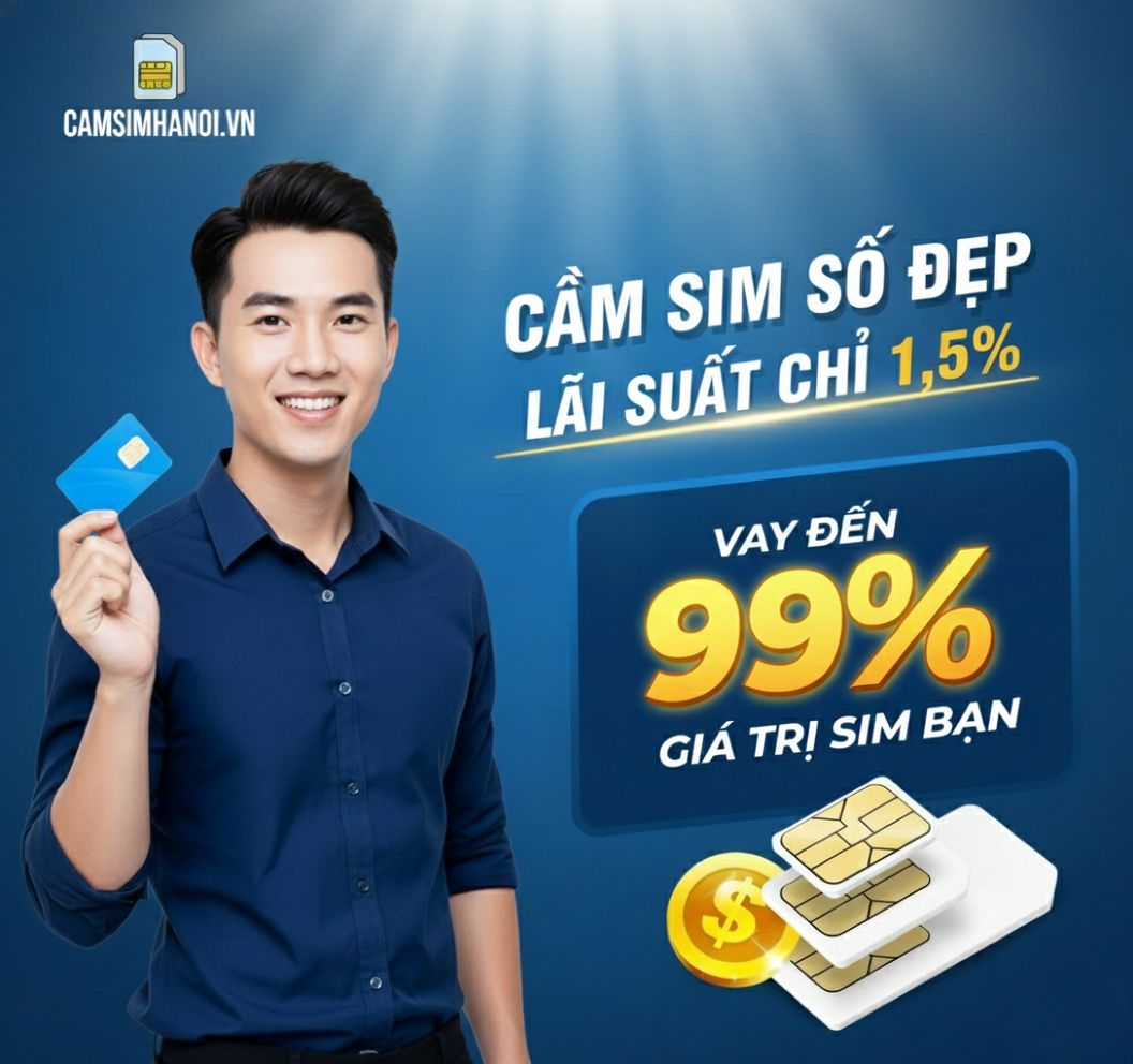 cầm sim số đẹp